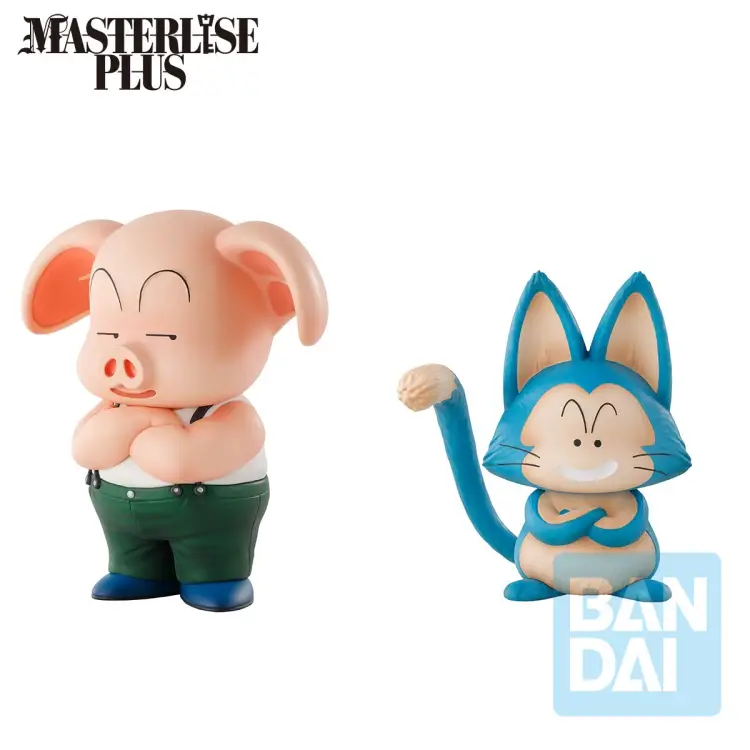 DRAGON BALL - Ooling & Puar - Figurka. Sekcja treningowa Son Goku 10 i 9 cm