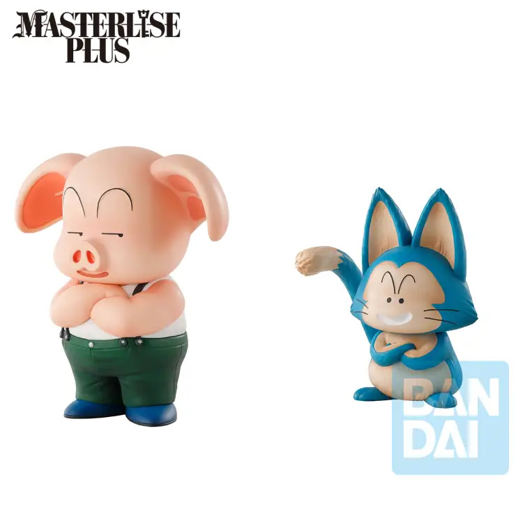 DRAGON BALL - Ooling & Puar - Figurka. Sekcja treningowa Son Goku 10 i 9 cm