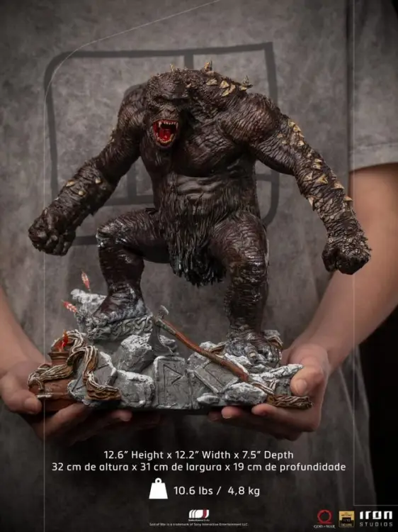 GOD OF WAR - Ogr - Statua Deluxe Art Scale '32x31x19cm'