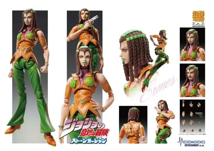 JOJO PART 6 - Ermes Costello - Figurka Chozokado 15 cm
