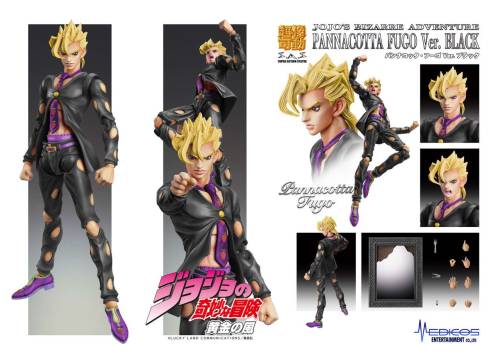 JOJO PART 5 - Pannacotta Fugo "Czarna wersja" - Figurka Chozokado 15 cm