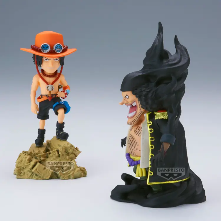 ONE PIECE - Ace VS Marshall D. Teach - Figurka WCF Log Stories 8cm
