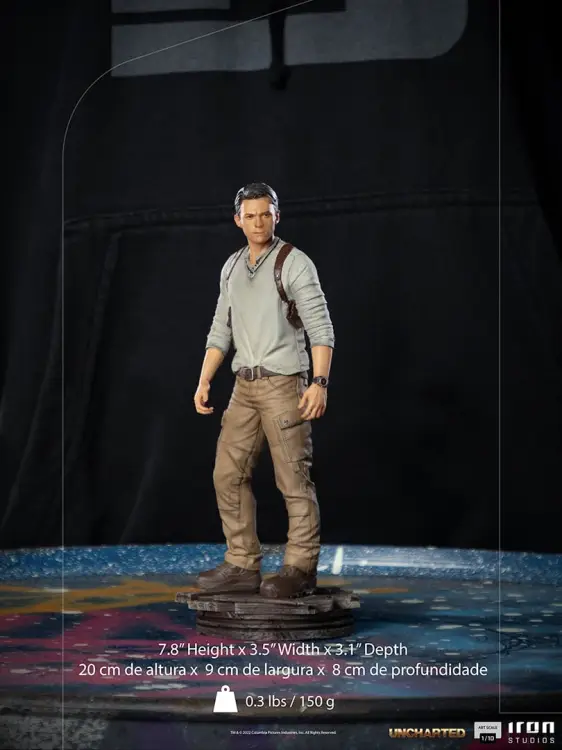 UNCHARTED - Nathan Drake - Statuetka ArtScale 1/10 20 cm