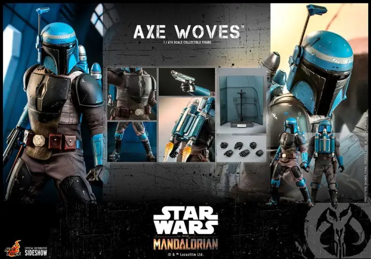 STAR WARS - Mandalorianin: Axe Woves - Figurka akcji 30 cm