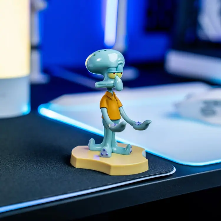 SPONGE BOB - Squidward - Kontroler i obsługa telefonu "Holdem" - 11 cm