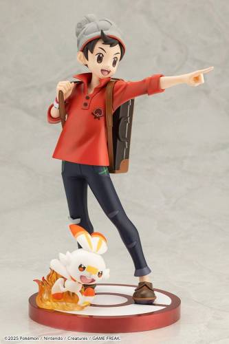 POKEMON - Victor & Scorbunny - Statuetka ARTFXJ 1/8 1/8 21cm
