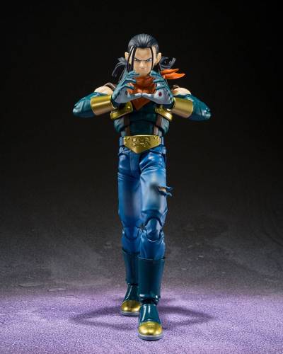 DRAGON BALL GT - Super Android 17 - Figurka S.H. Figuarts 20 cm