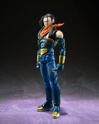 DRAGON BALL GT - Super Android 17 - Figurka S.H. Figuarts 20 cm