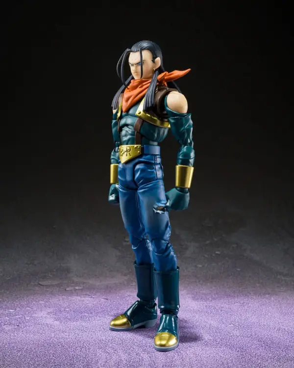 DRAGON BALL GT - Super Android 17 - Figurka S.H. Figuarts 20 cm