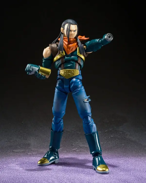 DRAGON BALL GT - Super Android 17 - Figurka S.H. Figuarts 20 cm