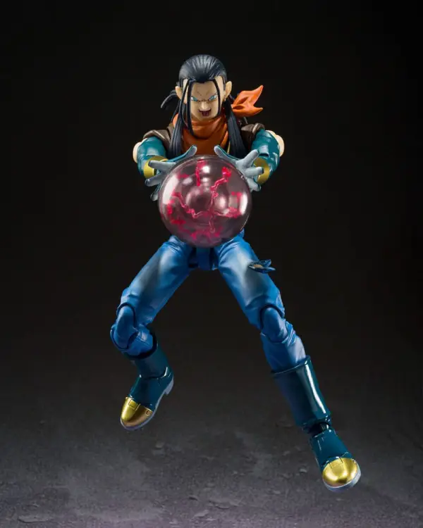 DRAGON BALL GT - Super Android 17 - Figurka S.H. Figuarts 20 cm
