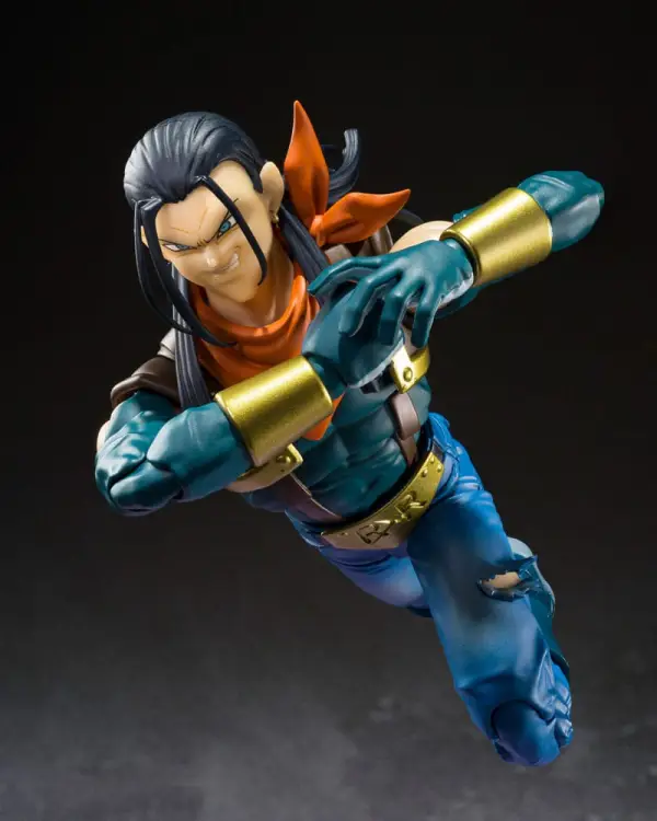 DRAGON BALL GT - Super Android 17 - Figurka S.H. Figuarts 20 cm