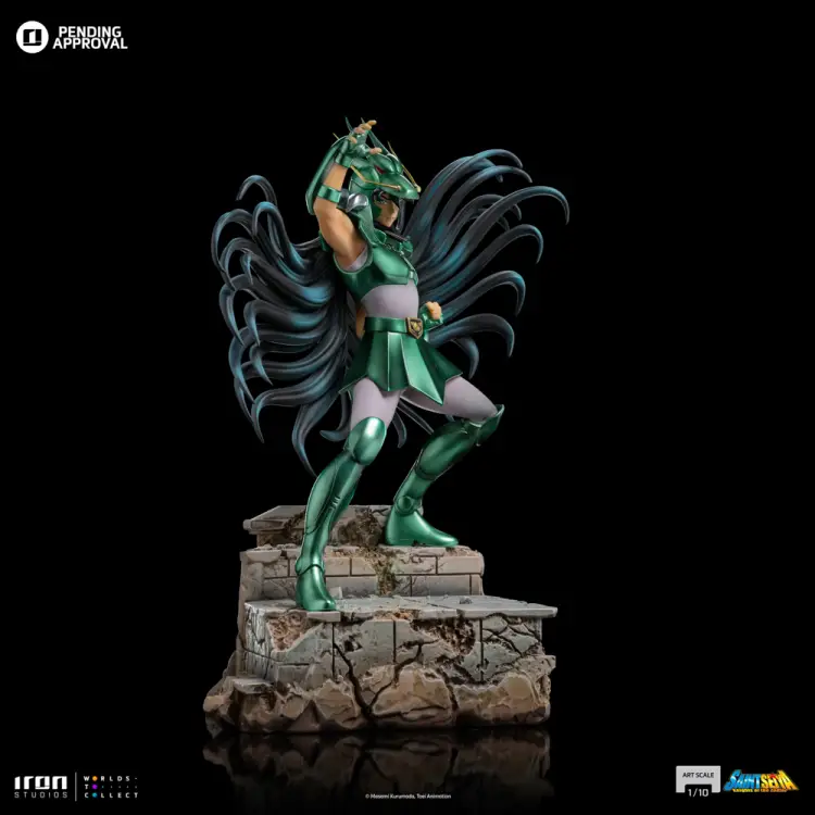 SAINT SEIYA - Smok Shiryu - Statuetka artystyczna w skali 1/10 24,2 cm