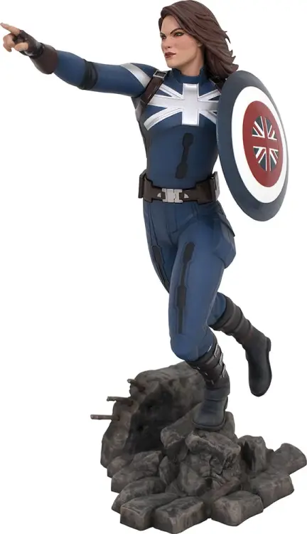MARVEL GALLERY - Kapitan Carter - Statua PVC 25 cm
