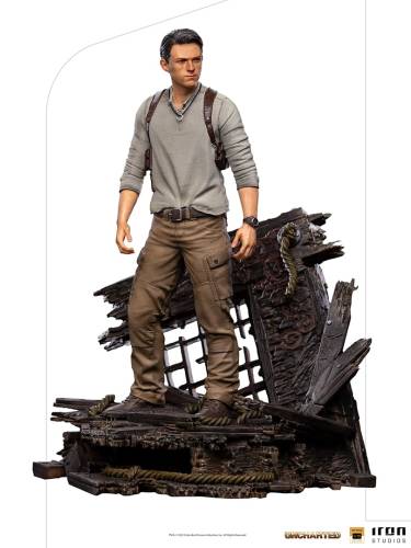 UNCHARTED - Nathan Drake - Statuetka ArtScale 1/10 Deluxe - 22 cm
