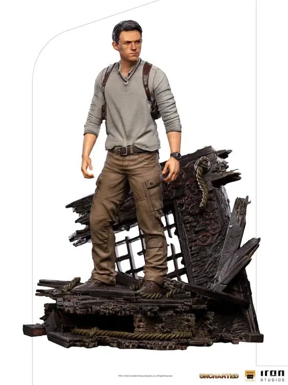 UNCHARTED - Nathan Drake - Statuetka ArtScale 1/10 Deluxe - 22 cm