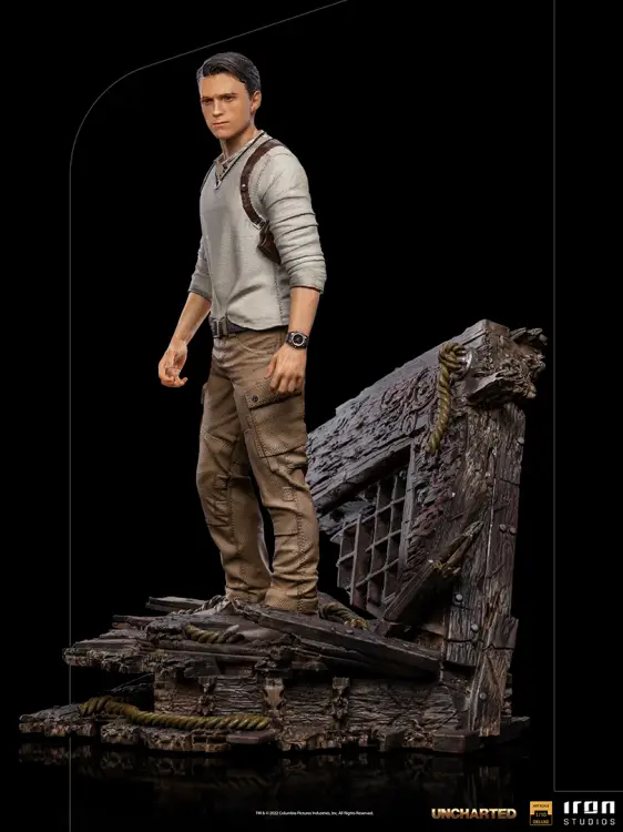 UNCHARTED - Nathan Drake - Statuetka ArtScale 1/10 Deluxe - 22 cm