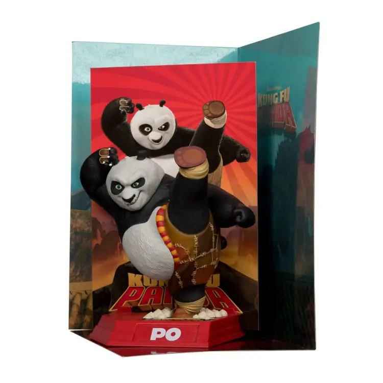 KUNG FU PANDA - Po - Statuetka Movie Maniacs 17 cm