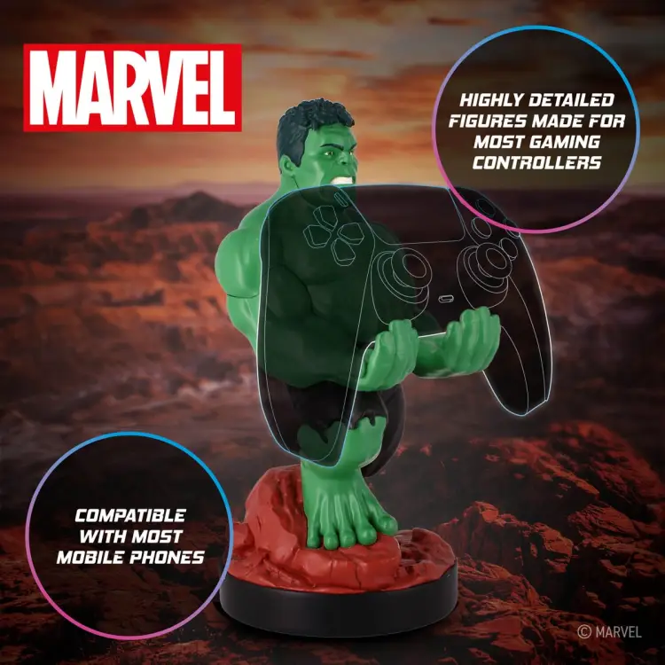 MARVEL - Hulk - Kontroler i obsługa telefonu - 20 cm