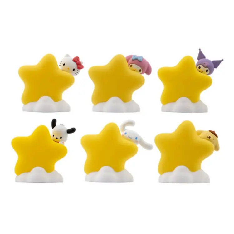 HELLO KITTY - Seria Light Star Light - Asortyment 12 figurek 8,3 cm