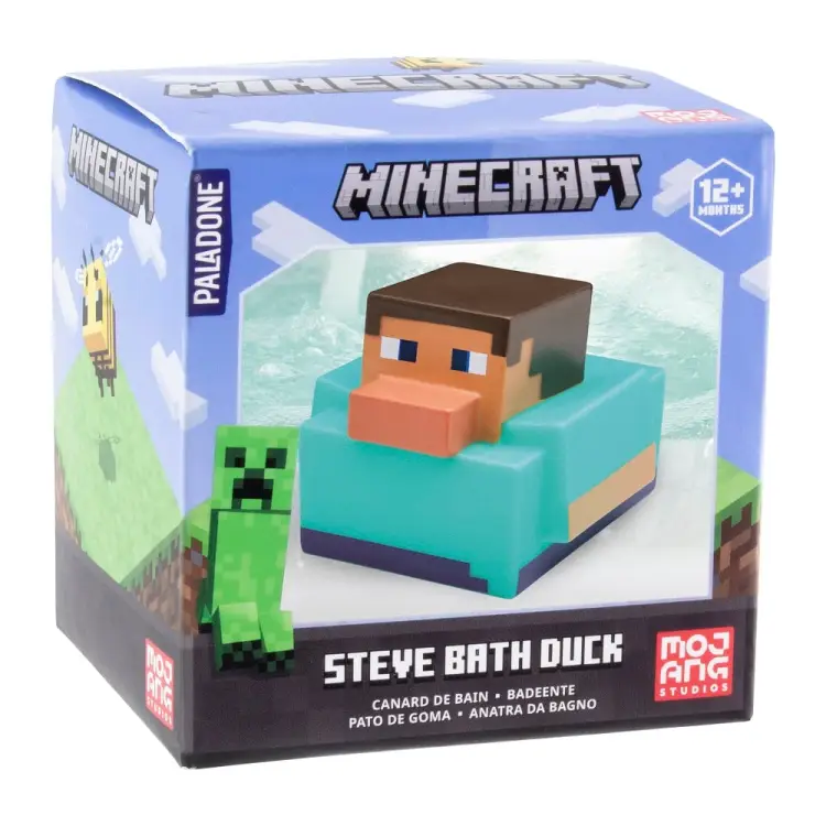 MINECRAFT - Steve - Kaczka do kąpieli