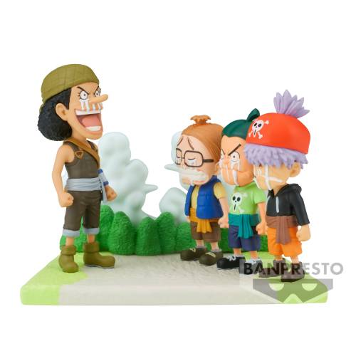 ONE PIECE - Usopp Pirates - Figurka WCF-Log Stories 7cm