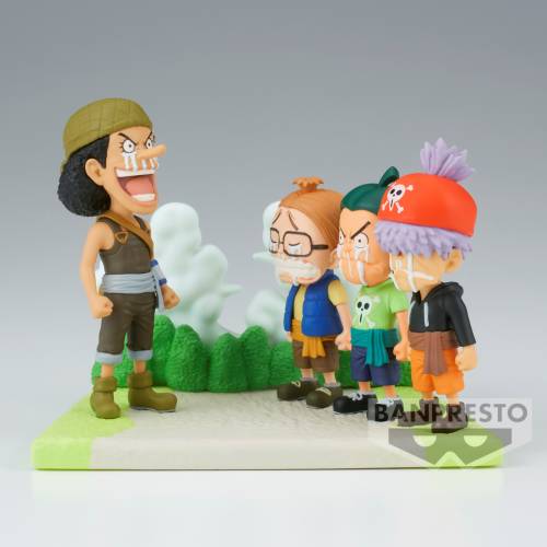 ONE PIECE - Usopp Pirates - Figurka WCF-Log Stories 7cm