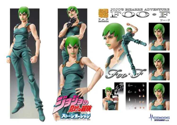 JOJO PART 6 - F.F. - Figurka Super Action Chozokado 14cm