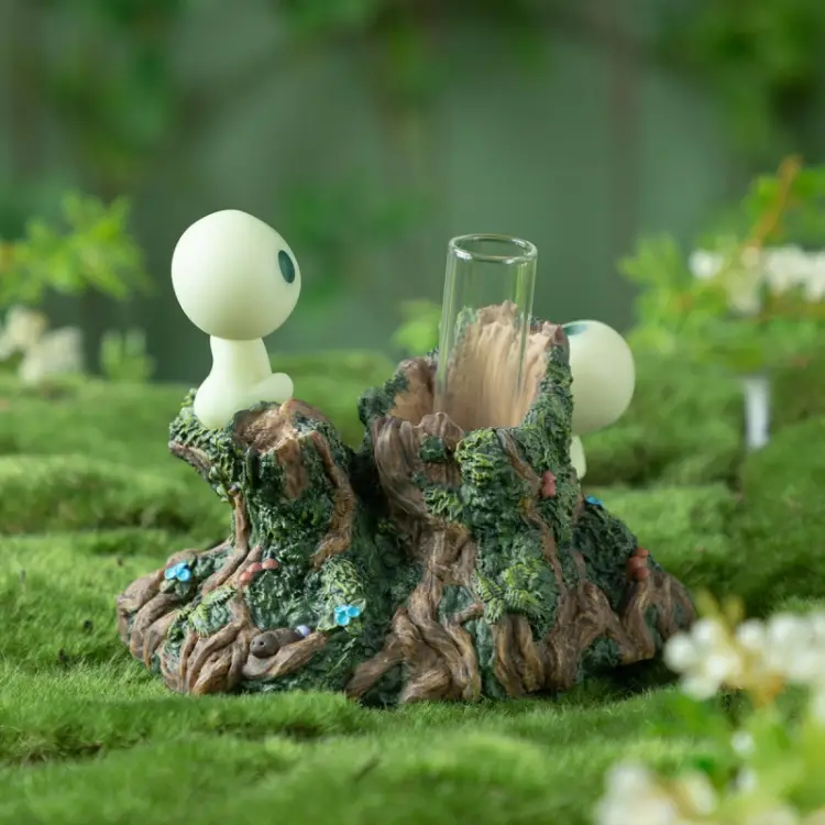 PRINCESS MONONOKE - Kodama - rys. Soliflore 11x8.5x9cm