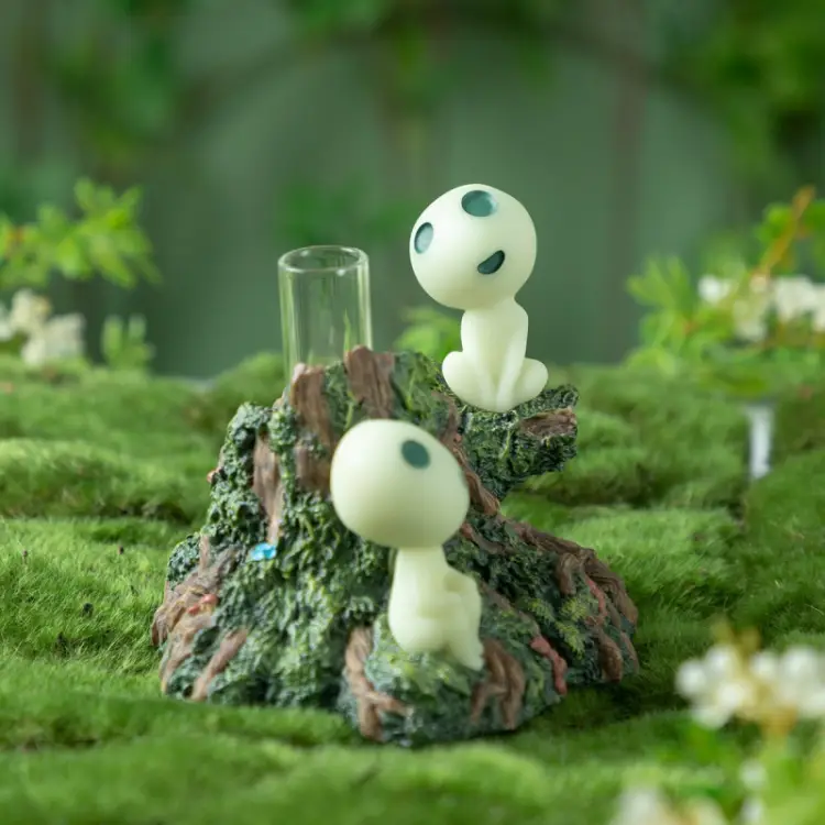 PRINCESS MONONOKE - Kodama - rys. Soliflore 11x8.5x9cm