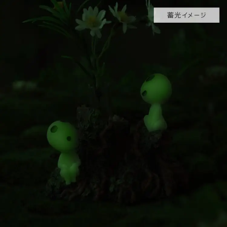 PRINCESS MONONOKE - Kodama - rys. Soliflore 11x8.5x9cm