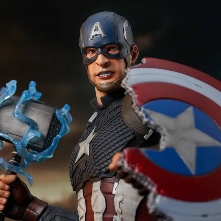 AVENGERS ENDGAME - Kapitan Ameryka - popiersie 15 cm