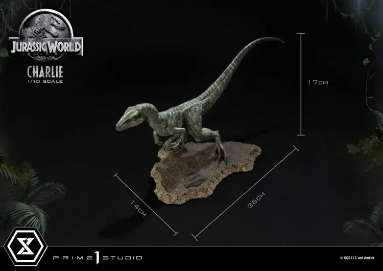 JURASSIC WORLD - Charlie - Statuetka 17 cm