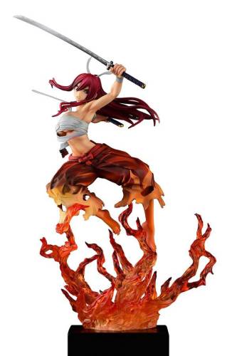 FAIRY TAIL - Erza Scarlet Samurai Ver. Kurenai - Statuetka OrcaToys 43cm