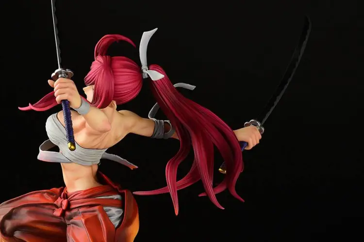 FAIRY TAIL - Erza Scarlet Samurai Ver. Kurenai - Statuetka OrcaToys 43cm