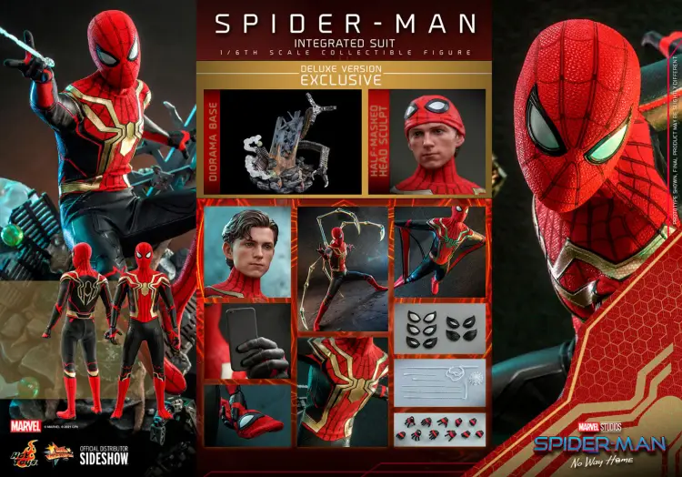 MARVEL - Spiderman No Way Home - Zintegrowany kombinezon Spider-mana Deluxe 1/6