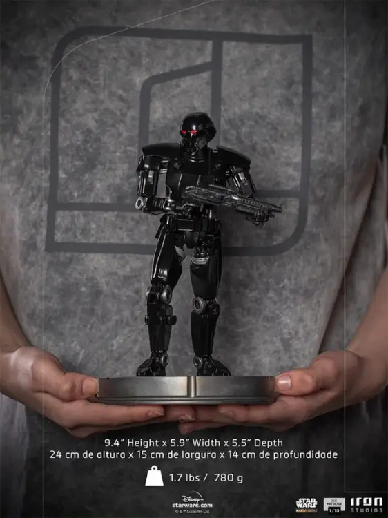 STAR WARS - Dark Trooper (Mandalorianin) - Statua BDS Art Scale 24cm