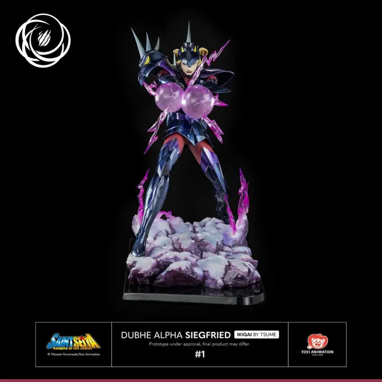 SAINT SEIYA - Dubhe Alpha Siegfried - Statua Résine By Tsume 35cm