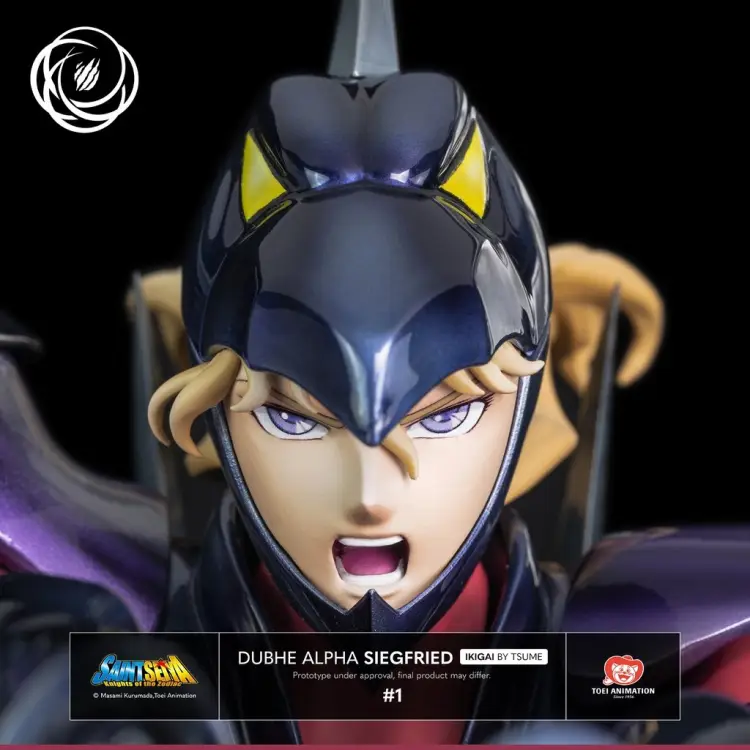 SAINT SEIYA - Dubhe Alpha Siegfried - Statua Résine By Tsume 35cm