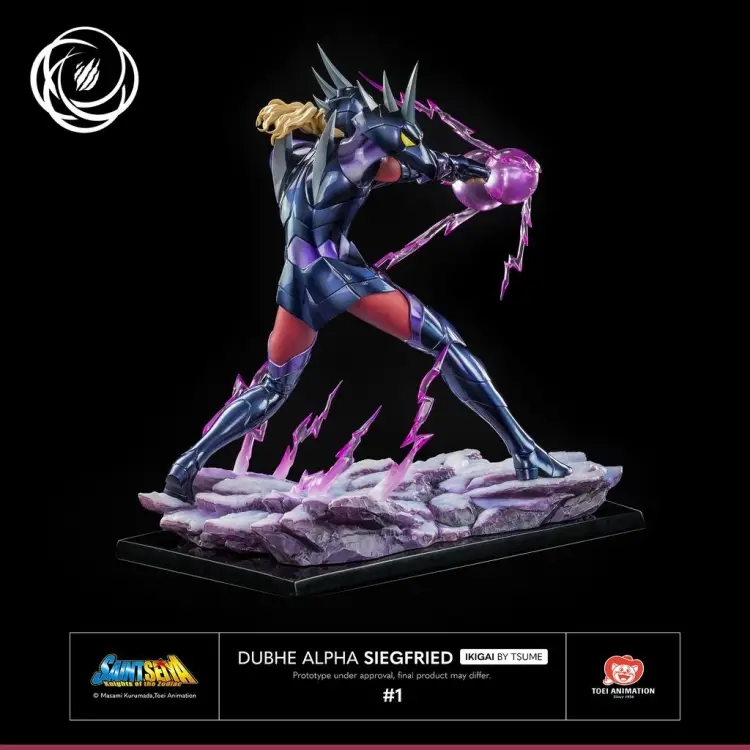SAINT SEIYA - Dubhe Alpha Siegfried - Statua Résine By Tsume 35cm