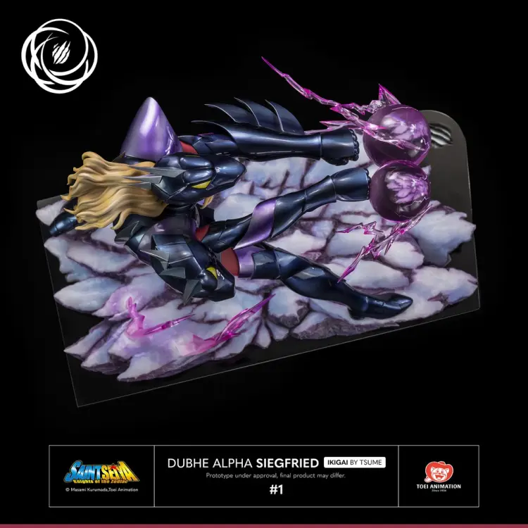 SAINT SEIYA - Dubhe Alpha Siegfried - Statua Résine By Tsume 35cm