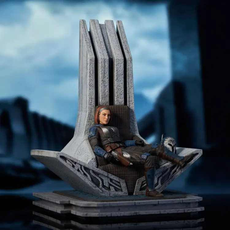 MANDALORIAN - Bo-Katan na tronie - statuetka Premier Collection 35 cm