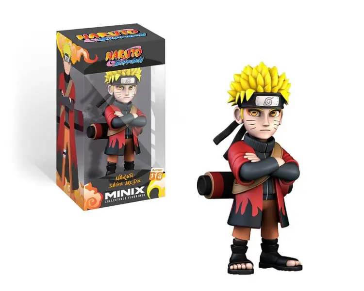 NARUTO - Naruto z peleryną - Figurka Minix # 12cm
