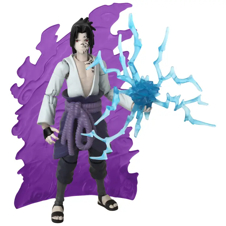 NARUTO - Sasuke z efektem transf. - Figurka Anime Heroes Beyond 17cm