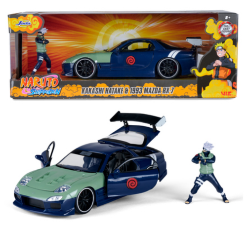 NARUTO - Kakashi Hatake i Mazda RX-7 z 1993 roku - 1:24