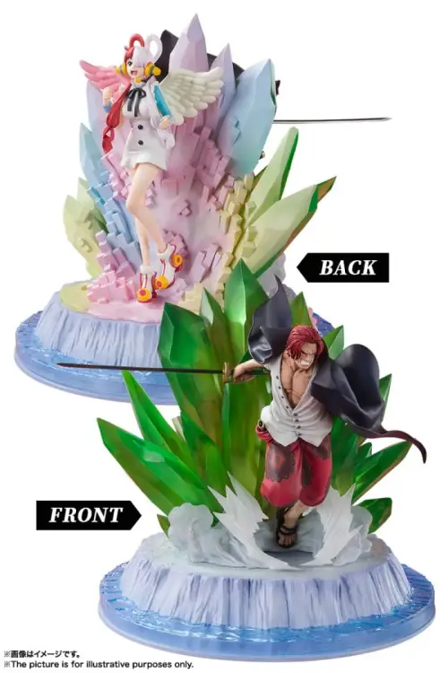 ONE PIECE - Shanks i Uta - Zero Extra Battle Statue 24 cm