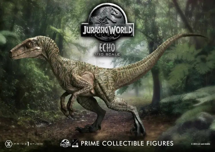 JURASSIC WORLD - Echo - Statuetka 17 cm