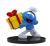 SMURF - Smerf Jokey z prezentem - Figurka 4 cale