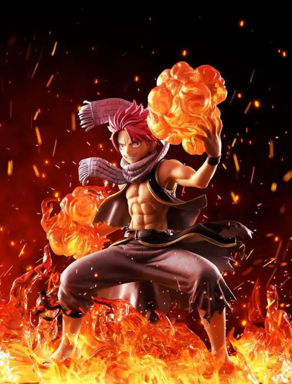 FAIRY TAIL - Natsu Dragneel - Statuetka Bellfine 19cm (Re-Run)