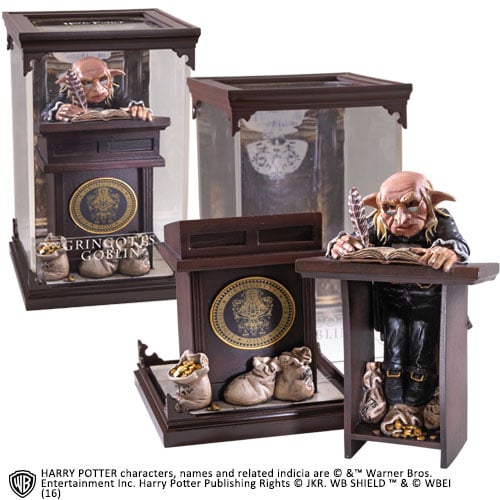 HARRY POTTER - Statuetka magicznego stworzenia 10 - Goblin Gringotta